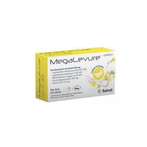MEGALEVURE SABOR PLATANO 10 STICKS