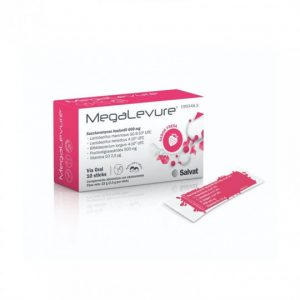 MEGALEVURE 10 STICKS SABOR FRESA