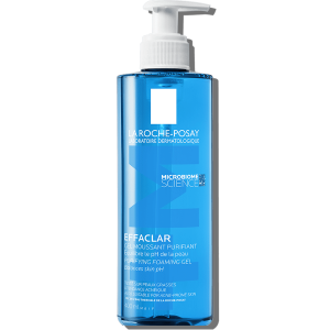 EFFACLAR GEL LIMPIADOR MOUSSANT +M 400ML, LA ROCHE-POSAY.